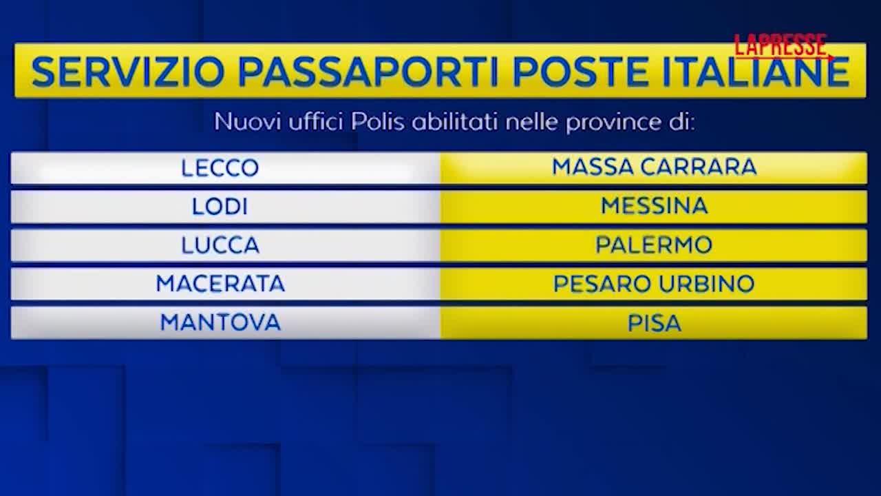 poste italiane passaporti in oltre 6500 uffici postali il servizio arriva in dieci nuove province da Lapresse.it poste italiane passaporti in oltre 6500 uffici postali il servizio arriva in dieci nuove province