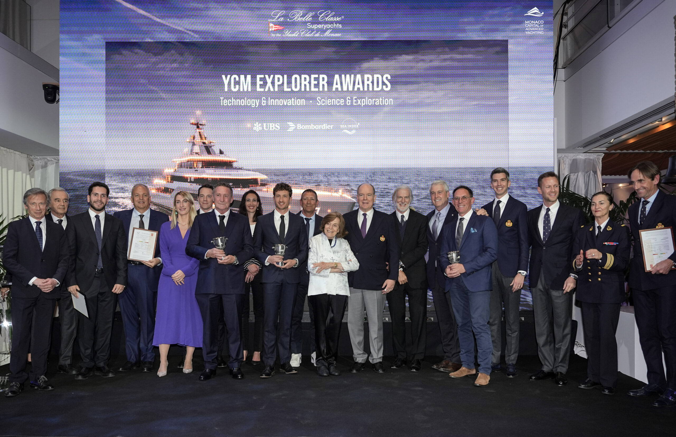Yacht Club de Monaco, la premiazione degli Explorer Awards tra ricerca e tutela degli oceani