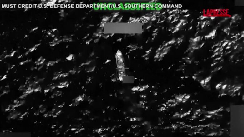 Mar dei Caraibi, Usa colpiscono presunta imbarcazione di narcotrafficanti