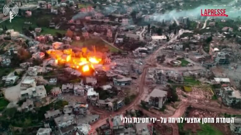 Medio Oriente, esercito israeliano prosegue operazioni terrestri nel sud del Libano