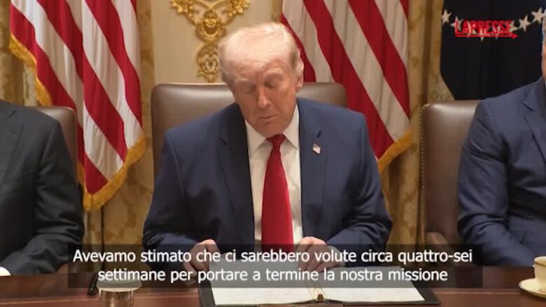 Iran, Trump: "Con l'accordo giusto, lo Stretto di Hormuz riaprirà"