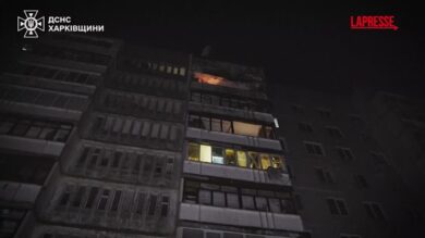 Ucraina, droni russi su Kharkiv: otto feriti