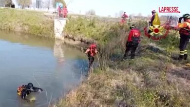 Rovigo, donna e bimbo di un anno trovati morti in un laghetto artificiale