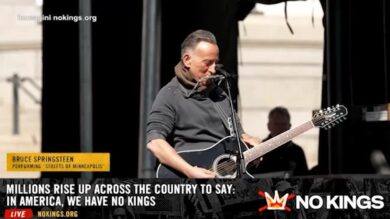 No Kings, Bruce Springsteen: "L'Ice ha portato morte e terrore a Minneapolis, avete scelto la città sbagliata"