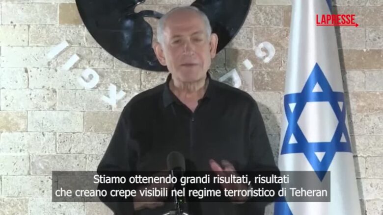 Iran, Netanyahu: "Crepe visibili nel regime di Teheran"
