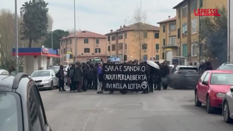 Roma, corteo anarchico non autorizzato al Quarticciolo in ricordo di Ardizzone e Mercogliano