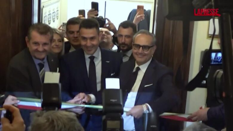 Futuro Nazionale, Vannacci inaugura la sede romana accanto a quella di Forza Italia: "Sarà ottimo vicinato"