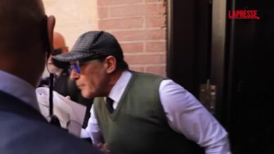 Antonio Banderas alla processione di Malaga per la Domenica delle Palme