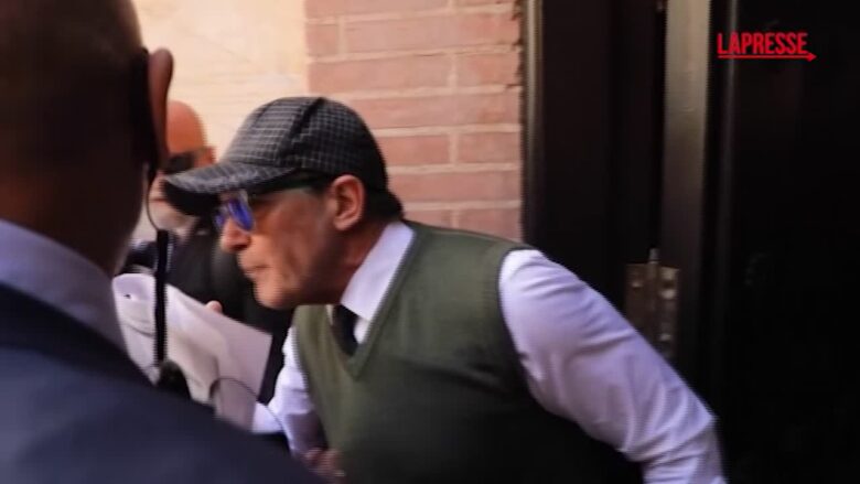Antonio Banderas alla processione di Malaga per la Domenica delle Palme