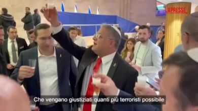 Israele, Ben Gvir: "Su legge pena di morte abbiamo fatto la storia"