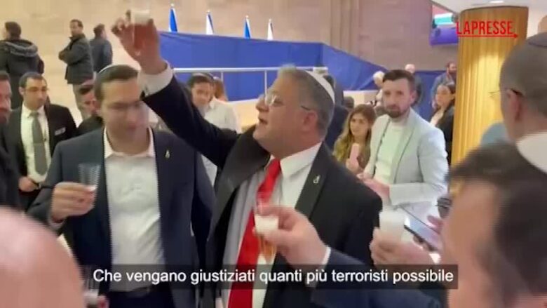 Israele, Ben Gvir: "Su legge pena di morte abbiamo fatto la storia"