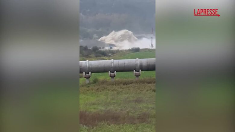 Maltempo in Molise, la diga Liscione apre scarichi al massimo