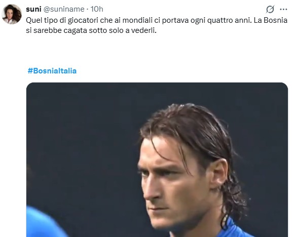 Galleria foto 'Italia fuori dai Mondiali 2026, le reazioni social dopo il ko in Bosnia' - foto 11