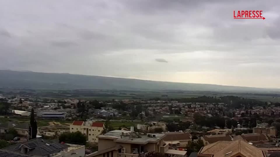 Razzi sul nord di Israele durante la Pasqua ebraica
