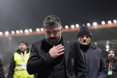 Gattuso, addio alla Nazionale: “Un onore, l’azzurro è il bene più prezioso”