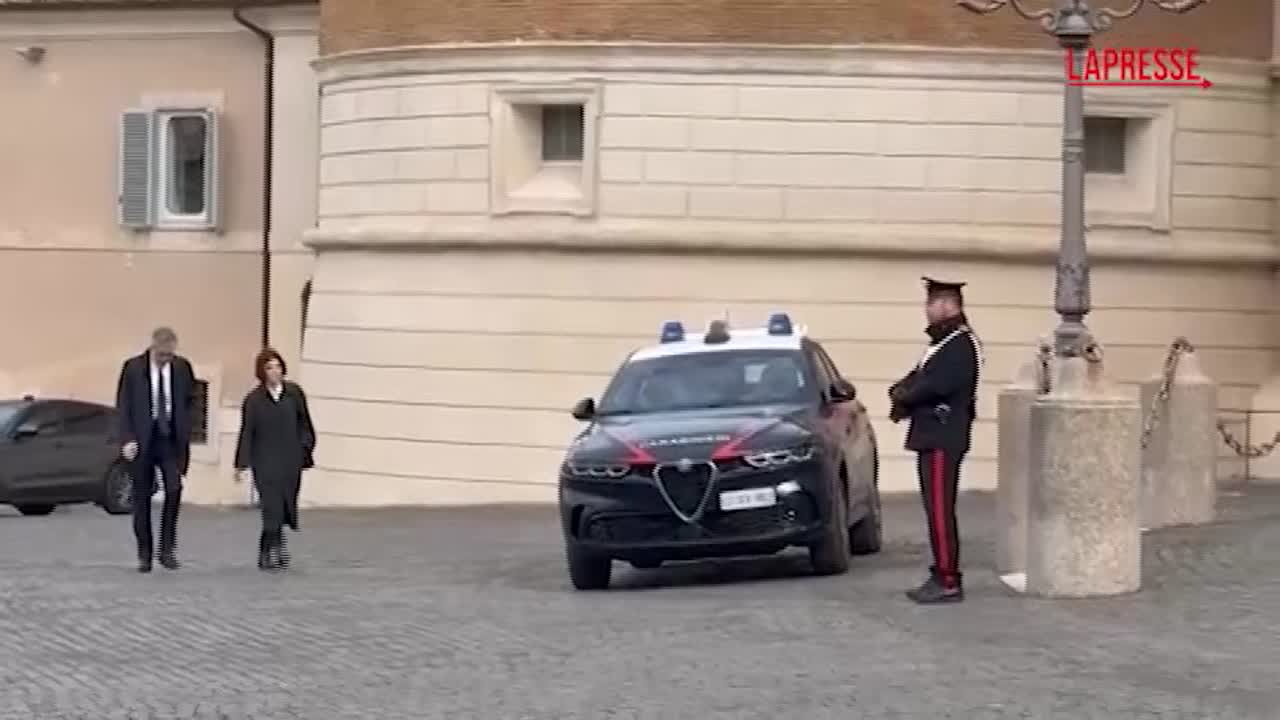 Governo, Mazzi arriva al Quirinale per il giuramento da ministro