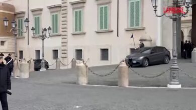 Governo, Meloni lascia il Quirinale dopo il giuramento di Mazzi
