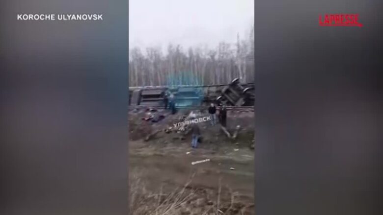 Russia, deraglia un treno vicino a Bryandino: oltre 20 feriti