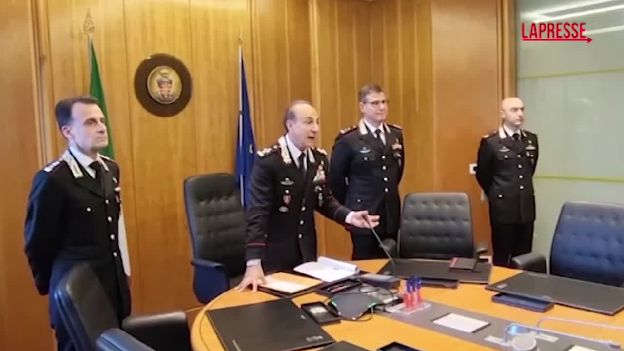 camorra il generale dei carabinieri luongo si congratula per la cattura di mazzarella