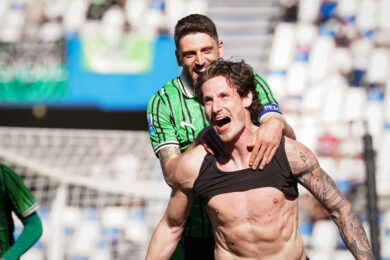 Serie A, il Sassuolo batte il Cagliari 2-1 in rimonta