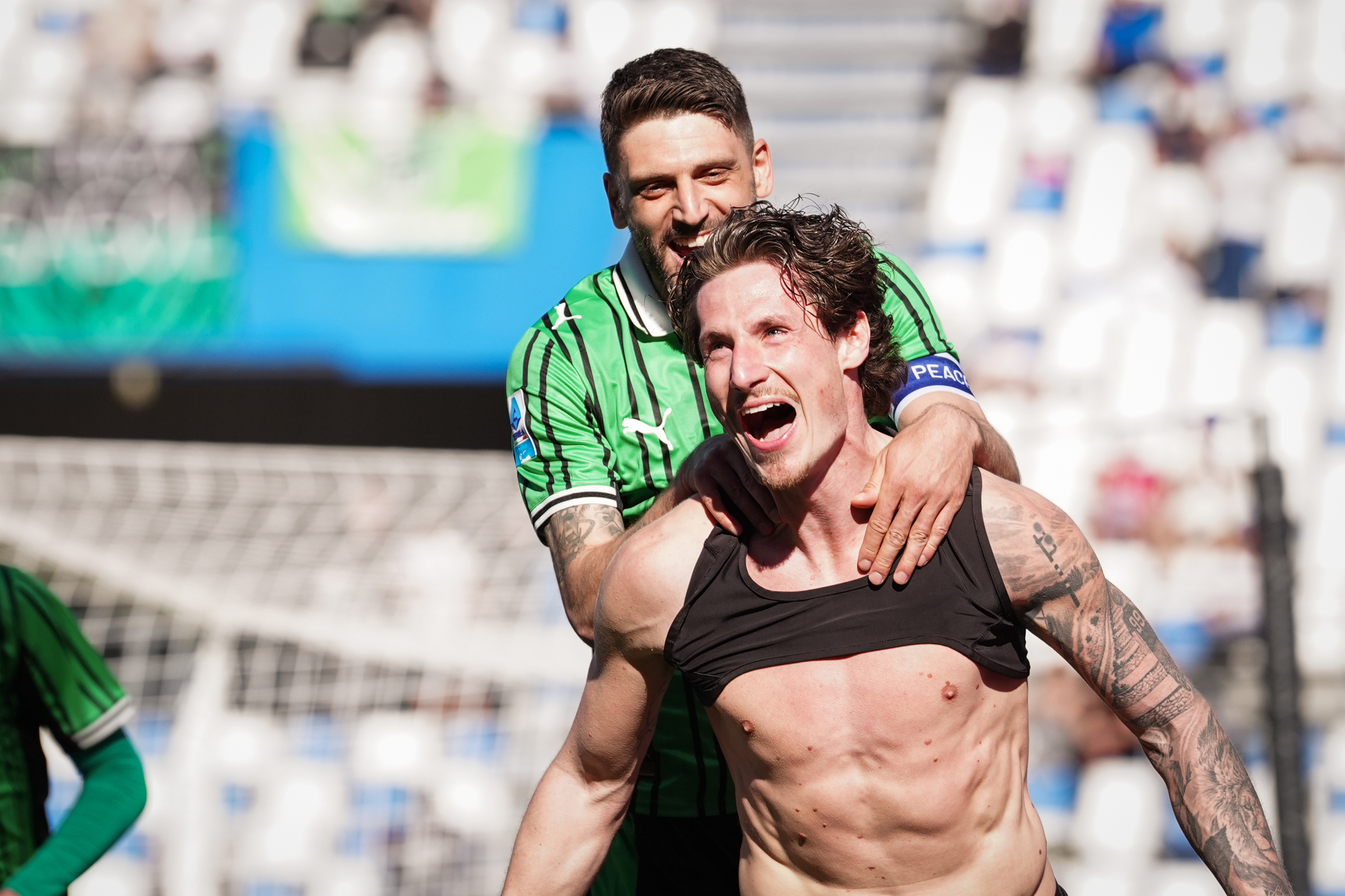 Serie A, il Sassuolo batte il Cagliari 2-1 in rimonta