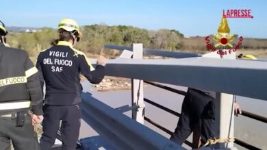 Maltempo, crollo ponte sul Trigno: proseguono le ricerche del disperso