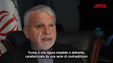 Iran, il ministro della Cultura: "Trump è instabile e delirante"