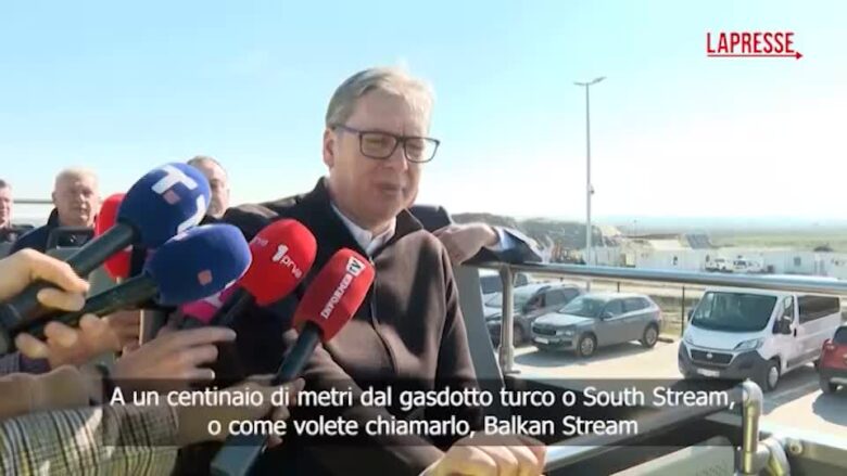 Serbia, il presidente Vucic: "Trovati esplosivi vicino al Balkan Stream"