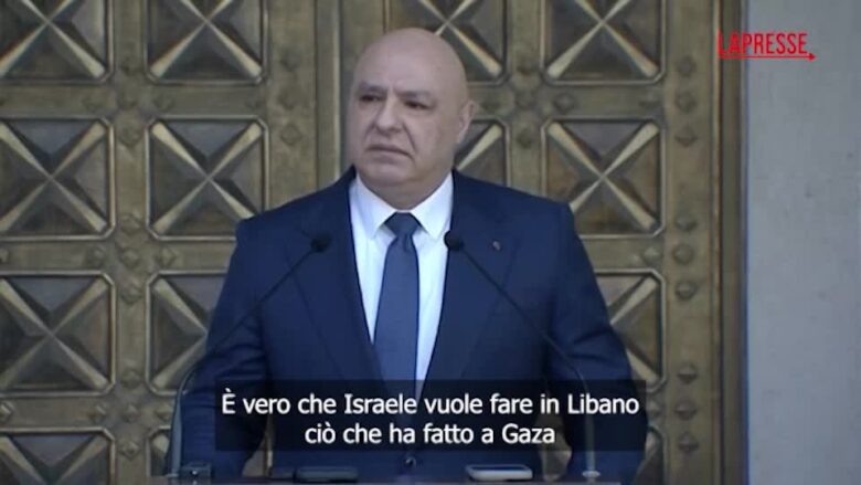 Libano, il presidente Aoun: "Israele vuole fare qui ciò che ha fatto a Gaza"