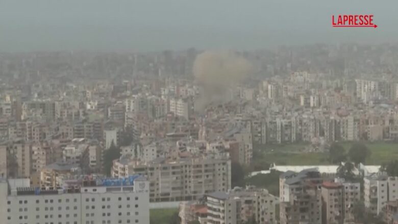 Libano, raid israeliano su Beirut: colonna di fumo sulla capitale