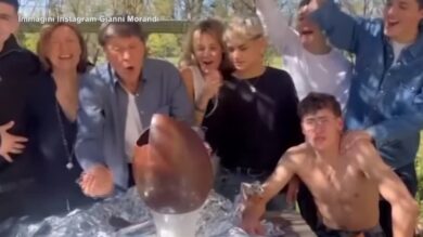 Gianni Morandi festeggia la Pasqua con figli e nipoti