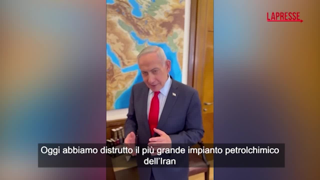 iran netanyahu abbiamo distrutto il pi249 grande impianto petrolchimico da Lapresse.it iran netanyahu abbiamo distrutto il pi249 grande impianto petrolchimico