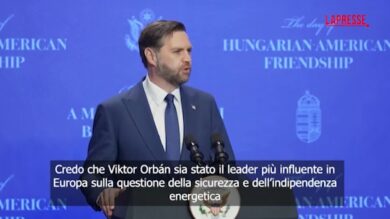 Ungheria, Vance: "Orbán il leader più influente in Europa, un modello per il continente"