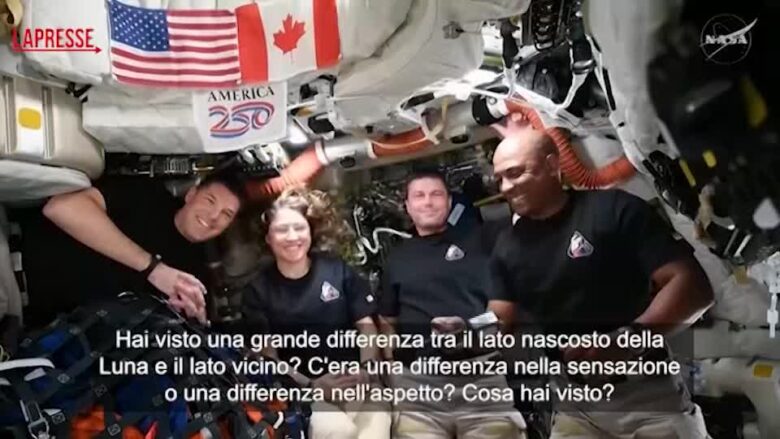 Artemis II, Hansen: "Lato oscuro Luna è molto diverso da quello più vicino a noi"