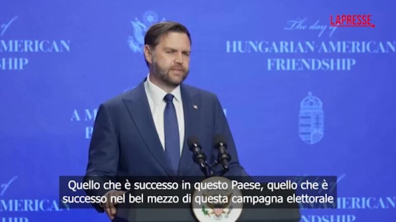 Ungheria, Vance: "In questa campagna elettorale uno dei peggiori esempi di ingerenza straniera mai vista"