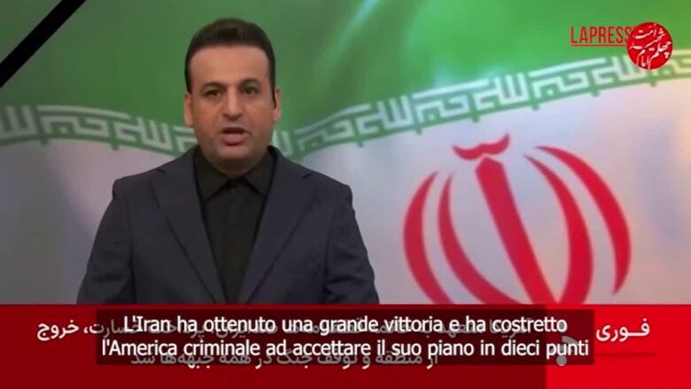 Iran, la tv di Teheran: "Le nostre mani restano sul grilletto: se il nemico sbaglia, sarà punito"