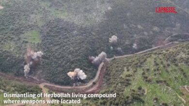 Libano, Idf diffonde video di raid contro Hezbollah nel sud