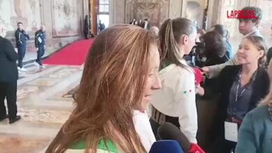 Milano Cortina, Sofia Goggia da Papa Leone XIV: "Immenso privilegio"