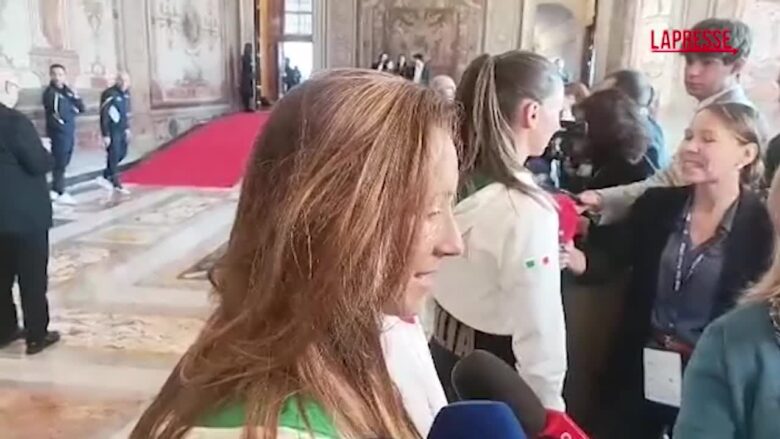 Milano Cortina, Sofia Goggia da Papa Leone XIV: "Immenso privilegio"