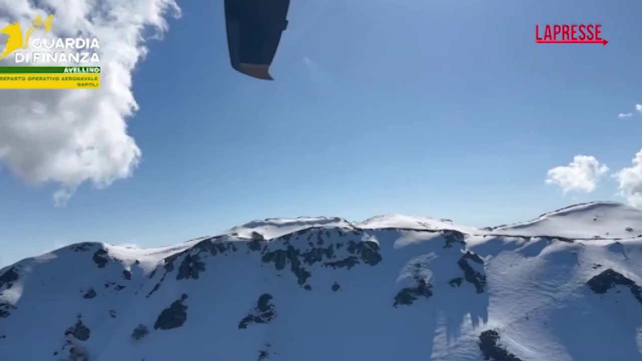 Cilento, spettacolare recupero di due alpinisti dispersi sul monte Cervati