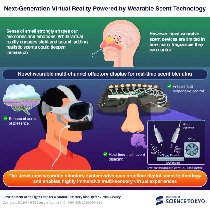 Quando l’odore incontra la realtà virtuale: il nuovo device profumato