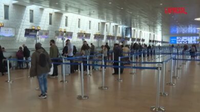 Israele, l'aeroporto Ben Gurion di Tel Aviv torna a pieno regime