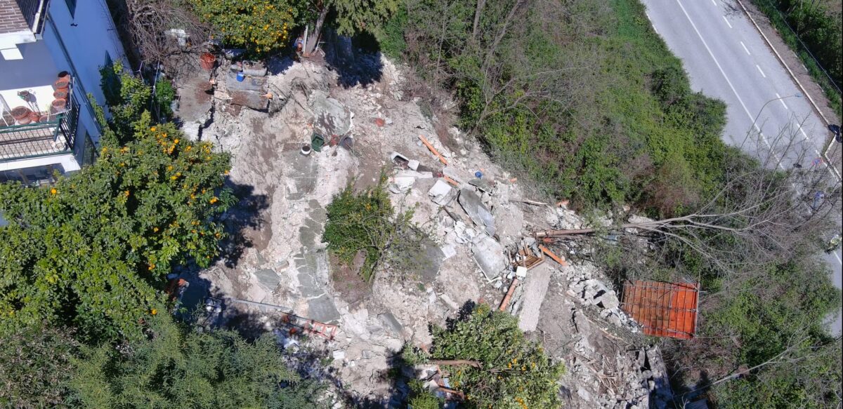 Pescara, frane a Manoppello: chiusa la statale 539