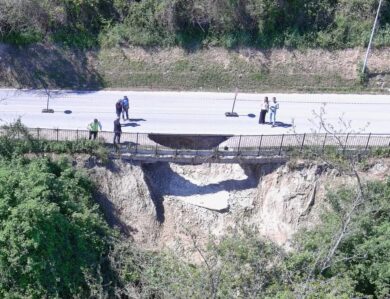 Pescara, frane a Manoppello: chiusa la statale 539