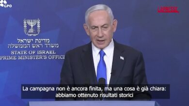 Iran, Netanyahu: "La campagna non è finita, ma abbiamo ottenuto risultati storici"