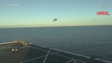 Artemis II, il recupero degli astronauti nel Pacifico