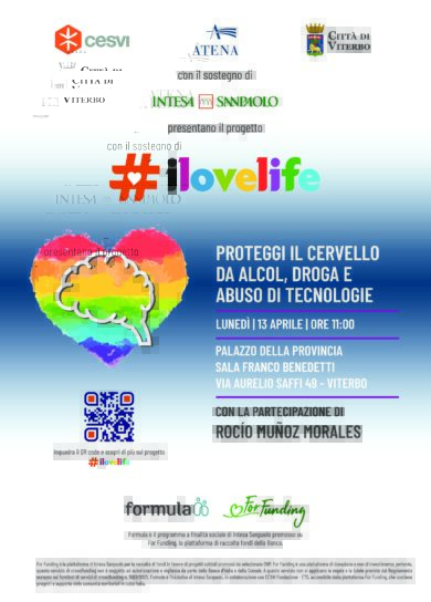 A Viterbo la due giorni #ILoveLife sulla prevenzione per i giovani