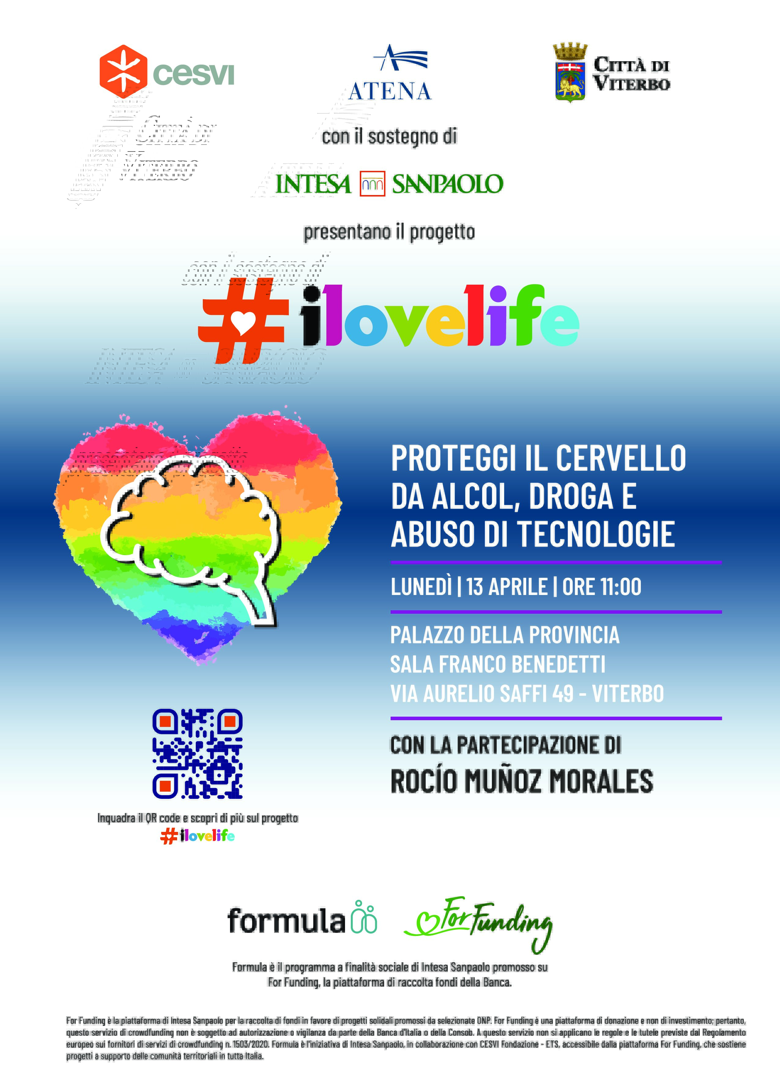 A Viterbo la due giorni #ILoveLife sulla prevenzione per i giovani