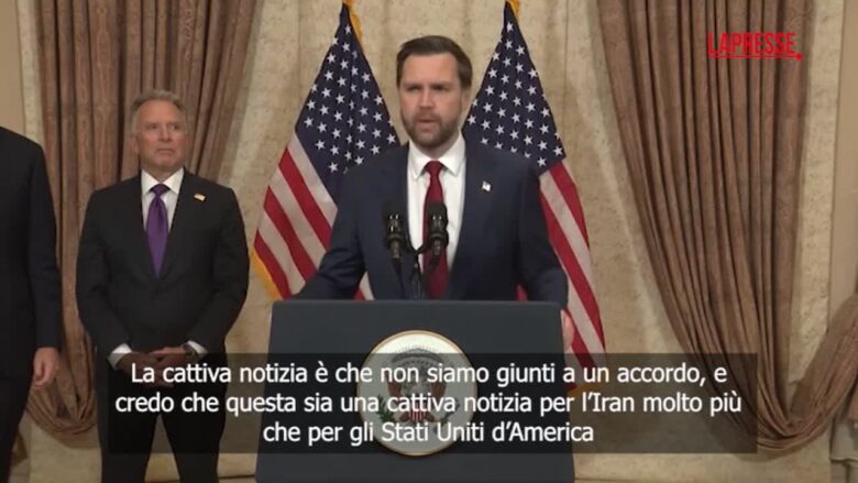Iran, Vance: "Non abbiamo raggiunto un accordo"