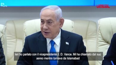 Iran, Netanyahu: "Sosteniamo Trump su blocco navale Hormuz"